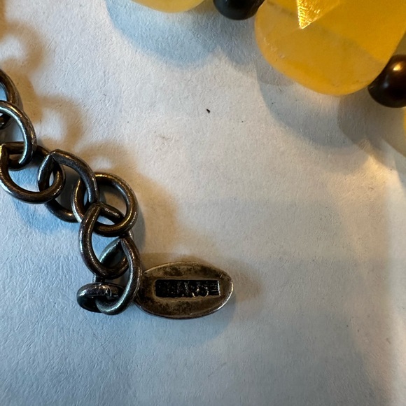 BARESE 925 gemstone necklace - Picture 4 of 6